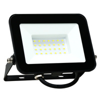 LED reflektor 30W 2700lm 6500K studený 120° čierny IP65 Sanico Goldlux