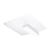 Stropné svietidlo Plafond 2x E27 Square Luminary Square White Škandinávsky Lappo Sollux