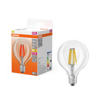 LED žiarovka G95 Sphere E27 11W = 100W 1521lm 2700K teplá biela CRI90 300° Stmievateľné vlákno SUPERSTAR PLUS CLASSIC Osram