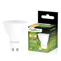 LED žiarovka GU10 reflektor PAR16 12W = 100W 1320LM 3000K teplá biela 120° LUMILED