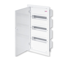 Modulárny rozvádzač pod omietku 3X12 Kovové dvere IP40 Biela ERP12-3 DIDO ETI