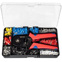 Krimpovací nástroj Krimpovacie konektory Krimpovacie konektory Koncové objímky Sada káblov x1200