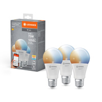 LED žiarovka E27 9,5W = 75W 1055lm CCT Stmievateľná SMART+ WiFi Classic Ledvance