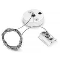 Montážna sada pre závesné prvky 100 cm biela VIDEX