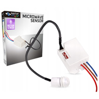 Senzor pohybu a súmraku PIR s 360° káblom Masterled