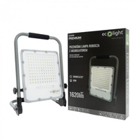 LED reflektor Halogénový akumulátor 50W 5000K 1620lm IP65 Ecolight