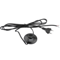 Nožný spínač s káblom čierny