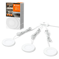 LED zapustené stropné zapustené bodové svietidlo 8,5W 390lm CCT LED Flush Mount White Magnet Ledvance