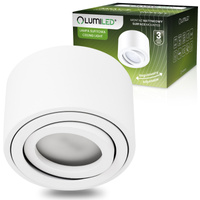 HALOGEN Spot Tube Moving Round White 50mm AMAT-S LUMILED s povrchovou montážou