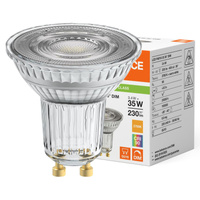 LED žiarovka GU10 PAR16 3,4W = 35W 230lm 2700K teplá biela 36° CRI90 Stmievateľná Ledvance