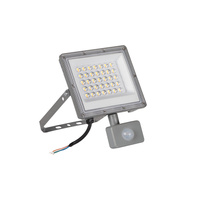LED reflektor Halogénová lampa 30W 3240lm CCT 90° IP44 PIR senzor Sivá ACETE Kanlux