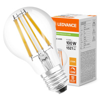 LED žiarovka E27 A60 11W = 100W 1521lm 2700K teplá biela 300° Dimmable Ledvance