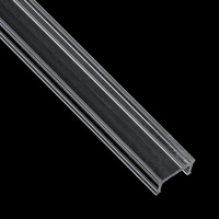 Tienidlo pre povrchovú montáž KM33 Transparent 2m