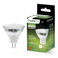 LED žiarovka GU5.3 reflektor MR11 2,5W = 20W 220lm 4000K neutrálna biela 120° 12V LUMILED