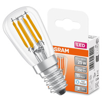 LED žiarovka T26 Tubular E14 2,8W = 25W 250lm 6500K studená biela 300° SPECIAL Osram