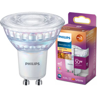 LED žiarovka GU10 PAR16 reflektor 3,8 W = 50 W 345 lm 2200–2700 K teplá biela CRI90 36° stmievateľná WarmGlow Philips