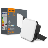 LED reflektor 10W 950lm 5000K studená biela čiernamliečnym odtieňom Videx