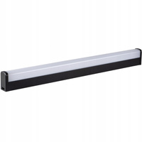 Stropné svietidloLED pásom 23W 2750lm 4000K neutrálna biela Rectangular Black IP44 Akvo Kanlux