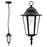 Sanico Goldlux E27 Black IP43 Liguria Liguria Závesné záhradné svietidlo