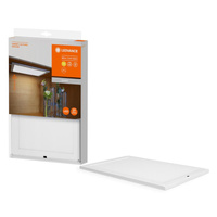 LED svetlo pod skrinku 7,5W 450lm 3000K teplá biela so senzorom pohybu biela skrinka Ledvance