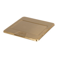 Podlahová krabica pre elektrickú zásuvku Square Gold Office+ Kanlux