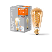LED žiarovka E27 8W = 50W 600lm CCT Stmievateľná SMART+ WiFi Filament Edison Ledvance
