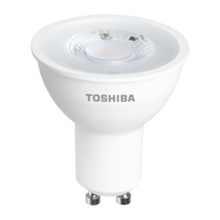 LED žiarovka GU10 5W = 50W 345lm 3000K teplá biela TOSHIBA stmievateľný reflektor