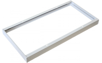 Rámček na povrchovú montáž pre LED panely 60x30 Hliník 44 mm Biely Ecolight