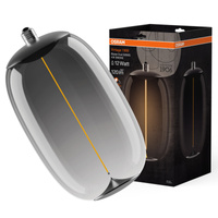 Dekoratívna LED žiarovka E27 4W = 12W 120lm 1800K teplá biela 320° Smoke Filament Vintage 1906 Osram