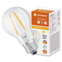 LED žiarovka E27 A60 5,8W = 60W 806lm 4000K neutrálna biela 300° CRI90 Stmievateľná Ledvance