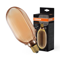 LED dekoratívna žiarovka G100 Sphere E27 4W = 22W 220lm 1800K teplá biela 330° Filament Dimmable Vintage 1906 Osram