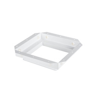 Kazetový podlahový výlevkový box biely BIURO+ Kanlux