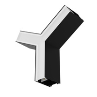 Konektor lineárneho svietidla 10,2 W 1300 lm CCT v tvare Y Čierna kancelária Lineárne svietidlo Ledvance