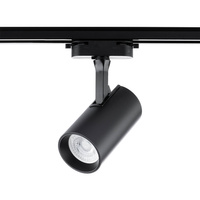 GU10 reflektor na koľajniciach Stropné svietidlo Tube Black