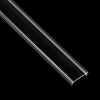 Tienidlo pre povrchovú montáž KM38 Transparent 2m