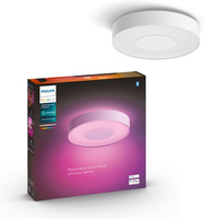 Plafond LED stropné svetlo 33,5W 2350lm IP44 biele a farebné RGB + TW White 38cm Smart SMART Zigbee Bluetooth Xamento Philips HUE