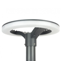 Hlava tienidla pre vonkajšie záhradné svietidlo STER 44W 4000K IP65 Su-Ma