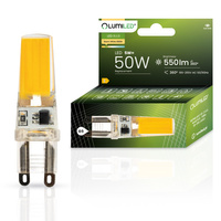 LED žiarovka G9 kapsula 5W = 50W 550lm 3000K teplá biela 360° FILAMENT LUMILED