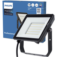 LED reflektor 30W 2700lm 3000K IP65 Black ProjectLine Philips