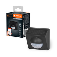 Vonkajší snímač pohybu Nabíjateľný snímač svetla USB-C IP65 Black Smart+ WiFi Ledvance
