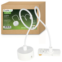 NAPÁJACÍ ADAPTÉR PRE ZBERNICU 1F BIELY LUMILED