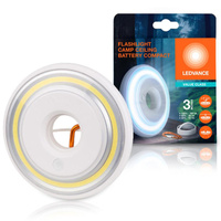 LED baterka Prenosná batéria 2,2W 180lm 6500K studená biela LED baterka