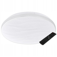 Plafond LED stropné svietidlo 24W 1680lm 3000-6500K CCT 160° stmievateľné Pilot Round White Sand Masterled