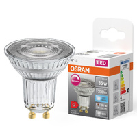 LED PAR16 reflektor GU10 3,4W = 35W 230lm 4000K, neutrálna biela CRI90 36° Stmievateľné SUPERSTAR Osram