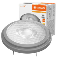 LED žiarovka G53 reflektor AR111 11,7W = 75W 800lm 3000K teplá biela 40° CRI97 12V Stmievateľná Ledvance