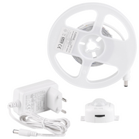LED pásik so senzorom pohybu a súmraku 8,5 W 1020 lm 4000K neutrálna biela 220-240 V Biely 2 m Sanico Goldlux