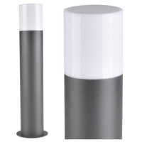 E27 sivá biela IP44 Dallas Sanico Goldlux Stojace stĺpové záhradné svietidlo