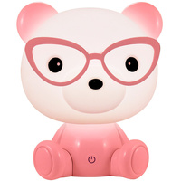 Dekoratívna LED lampa 2,5 W 59 lm ružová Stmievateľný medvedík Sanico Goldlux