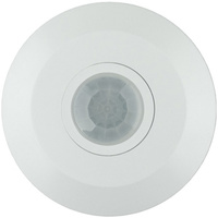 Povrchový PIR senzor pohybu a súmraku biely 8m 360° CP Ecolight