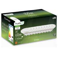 10x LED žiarovka G53 Reflector AR111 15W = 100W 1521lm 4000K neutrálna biela 38° 12V LUMILED